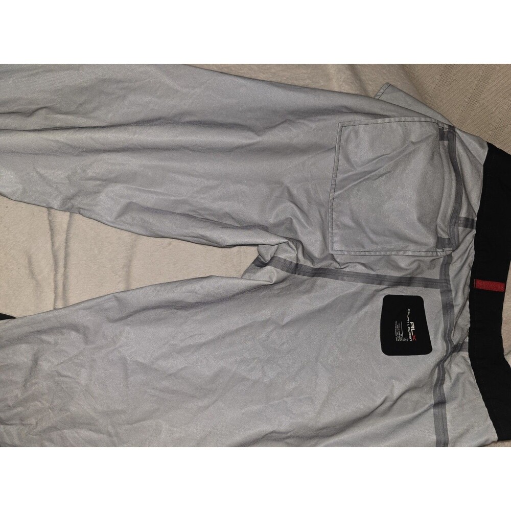 Ralph Lauren Pants RLX Men SZ L  Golf Adjustable Waist Snap Waterproof Layered - Picture 10 of 16